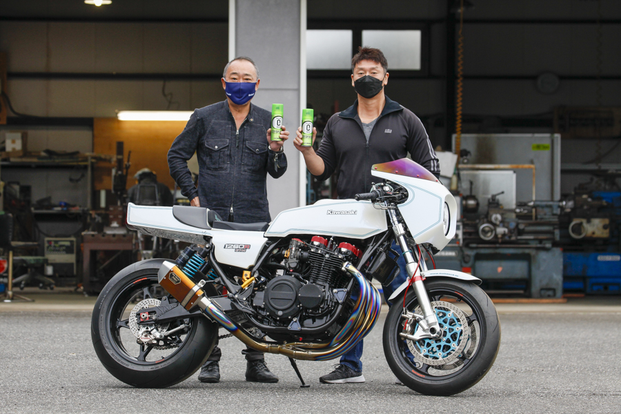 外装.機関良好 居れ SUZUKI GS750G カスタム
